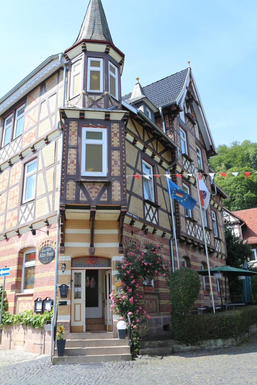 Hotel Alte Post バート・ゾーデン・アレンドルフ エクステリア 写真